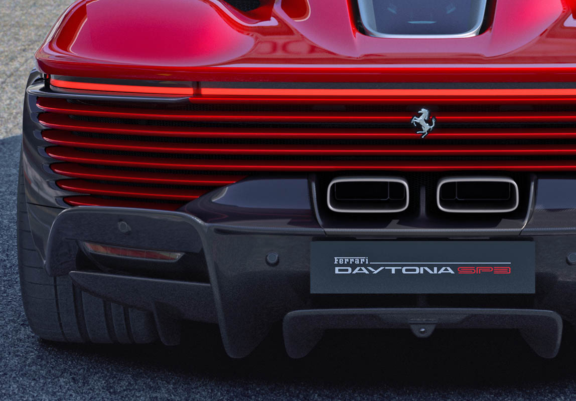 Ferrari Daytona SP3 rear