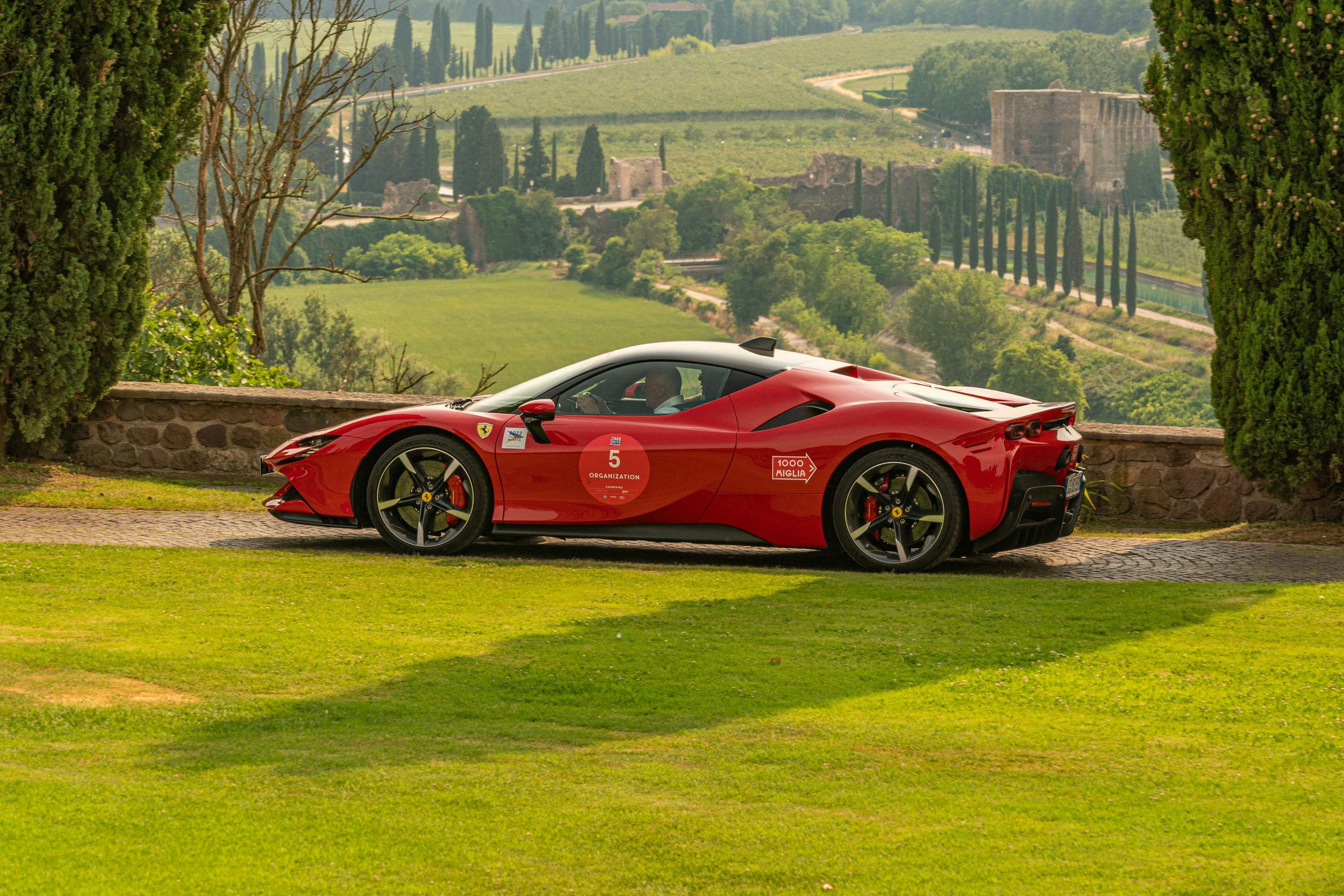 Ferrari SF90 side
